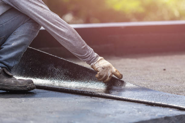 Professional Waterproofing technician working in Golf, IL